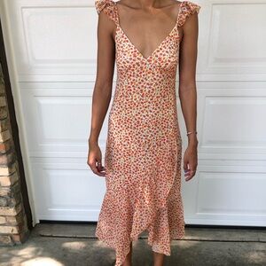 Zara floral dress